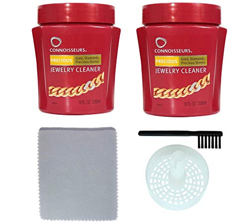 Connoisseurs 8 Fl oz. Precious Jewelry Cleaner, 8 Fl oz Silver Jewelry Cleaner