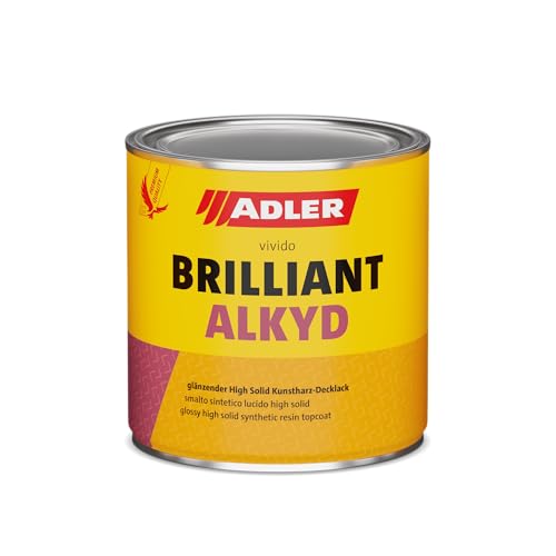 ADLER Brilliantalkyd RAL9001 Cremeweiß Kunstharzlack glänzend innen und außen 375 ml