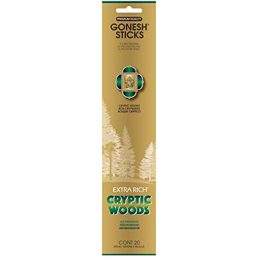 Gonesh Extra Rich Cryptic Woods Incense #TOP1