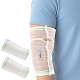 2 PCS PICC Line Cover Oberarm Bandage, Atmungsaktiv Dialyse Shunt Schutz Armlinge, Katheter Schutzhüllen Für Erwachsene Und Jugendliche, Arm Sleeve Ideal Für PICC-Katheter Und Blutzuckermessgeräte