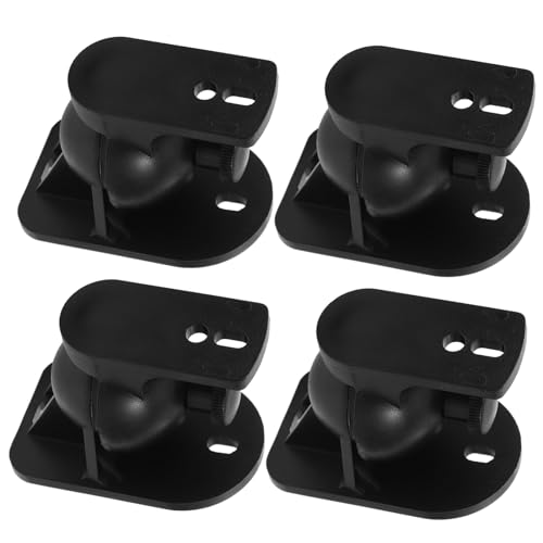 LIFKICH 4 pezzi Supporti per Casse Acustiche Parete Staffe Robuste per Altoparlanti Satellitari Surround Installazione Facile Design Durevole per Suono Immersivo