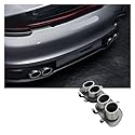 Kompatibel mit Porsche 991 911 2011–2016 2017 2018 2019 2020 2021 Auspuff for Autos Schalldämpferspitze Schalldämpferdüsenverkleidung Zubehör(Silver 20-22) Kompatibel mit Porsche 991 911 2011–2016 2017 2018 2019 2020 2021 Auspuff for Autos Schalldämpferspitze Schalldämpferdüsenverkleidung Zubehör(Silver 20-22)