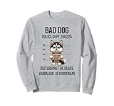 Photo Gallery siberian husky divertente cane segnaletica per amante dei cani proprietario cucciolo felpa Photo Gallery siberian husky divertente cane segnaletica per amante dei cani proprietario cucciolo felpa