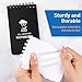 COIDEA 3 Pack Waterproof Notebook, 3 x 5 Pocket Notepad, All Weather Small Pocket Notebook Paper, Mini Spiral Notepad Police Notepad 100 Lined Pages for Outdoor Office