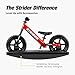 Strider Rocking Base - Fits All Our 12” Balance Bikes - for Kids 6 Months to 2 Years - All-Weather, Durable Plastic - Easy Assembly & Adjustments