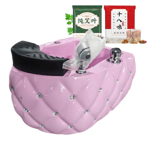 Spa de pies con masaje y calefacción acrílico con lámpara LED miniatura 1
