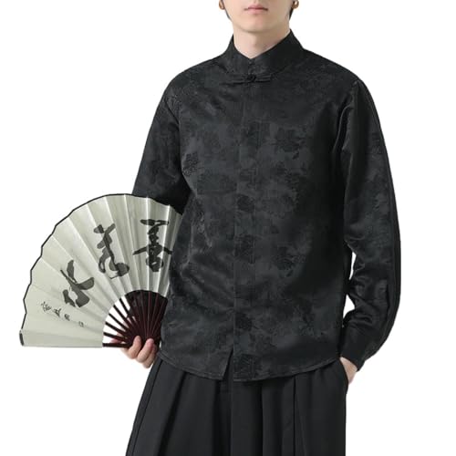 Chemise homme manches longues style national pour sorties décontractées