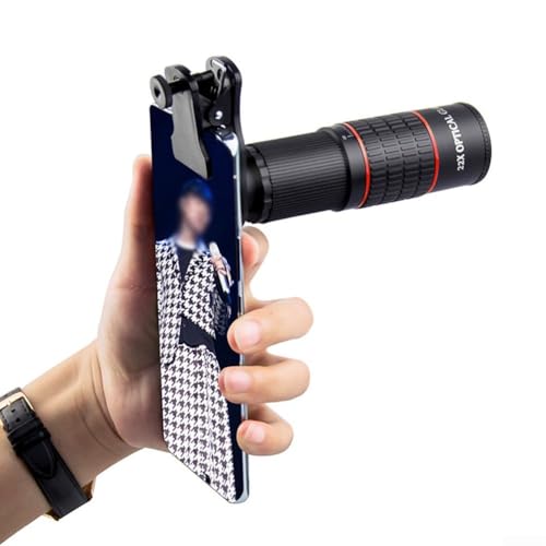 22x Telephoto Lens for Smartphone with Tripod – HD Zoom Mobile Phone Camera Lens, Compatible with Most Phones, 4K Ready, Compact & Portable Design for Travel Photography - Image 4