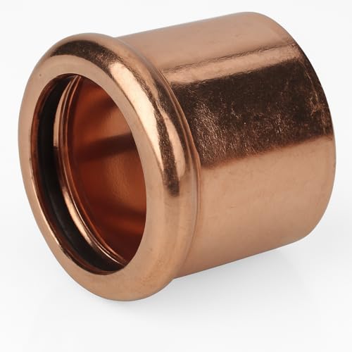 28mm Copper Stop End Press Fitting - Water Pipe Terminator