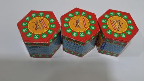 Bálsamo del Tigre Rojo - Ungüento, paquete de 3 unidades (21 g)