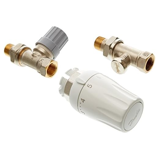 Danfoss 013G6511 1 Kit para Regular Temperatura del radiador, Multicolor, 3/8"