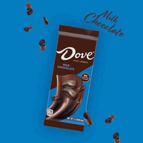 DOVE Candy Milk Chocolate Bars, 3.30 oz Individually Wrapped Candy Bars (Pack of 12) - image 4