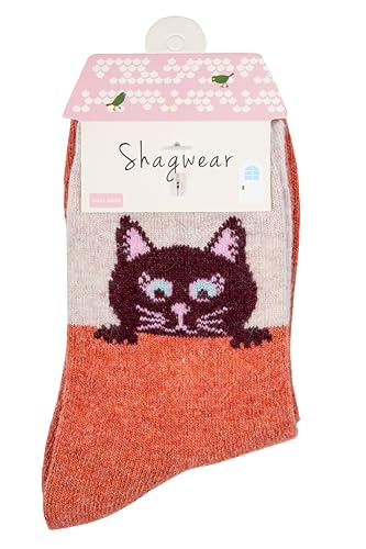Image of Shag Wear Women's Novelty Angora Socks, Cute Animal Casual Cozy Soft and Warm, 3 Pack