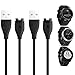 CAVN 2-Pack Replacement Charger Compatible Garmin Vivoactive 3/Fenix 5 5S 5X Plus/Forerunner 935/Approach S60/Quatix 5,5 Sapphire/Vivosport/D2 Charlie, USB Data Sync Charger Charging Cable Wire Cord