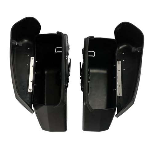 Alforjas de cuero desmontables para motocicleta aptas para Harley Softail FatBoy Breakout 114 FLFB FLFBS FXBR 2018-2024 miniatura 3