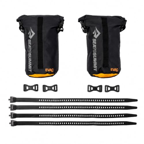 Sea to Summit Evac Bikepack 2 Personen Dry Bag Set, TR2, Schwarz