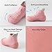 Hstyle Baby Sock Shoes Toddler Walking Shoes Infant Non-Slip Slippers Soft Rubber Sole Sneakers for Baby Boys Girls 12-18 Months Pink