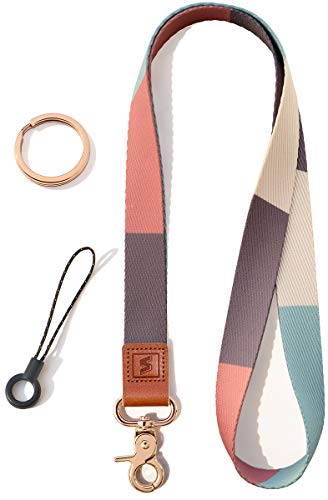 Vicloon Lanyard Con Porta Badge Retrattile, Bobina Clip Rigido, Cordino