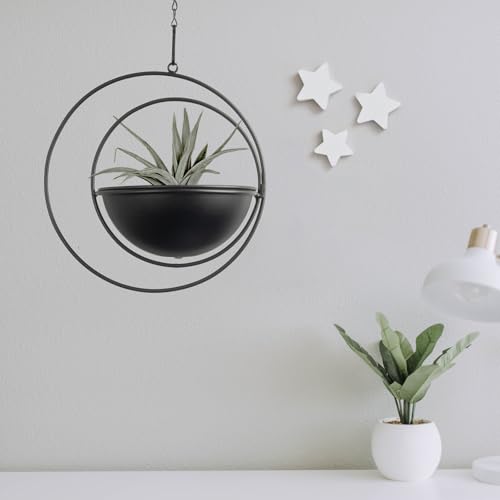 Hajia Halbmondförmige Pflanzgefäße zum Aufhängen, 2 Stück