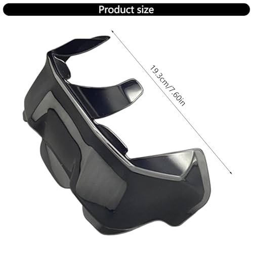 Alerón de casco para evitar vibraciones por viento en motocicleta 5