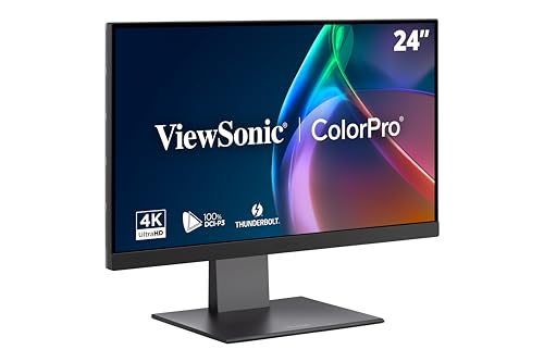 ViewSonic VP2488-4K 24 Inch 4K Mac-Ready Monitor