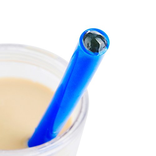10 pitillos reutilizables de silicón con estuche y cepillo miniatura 5