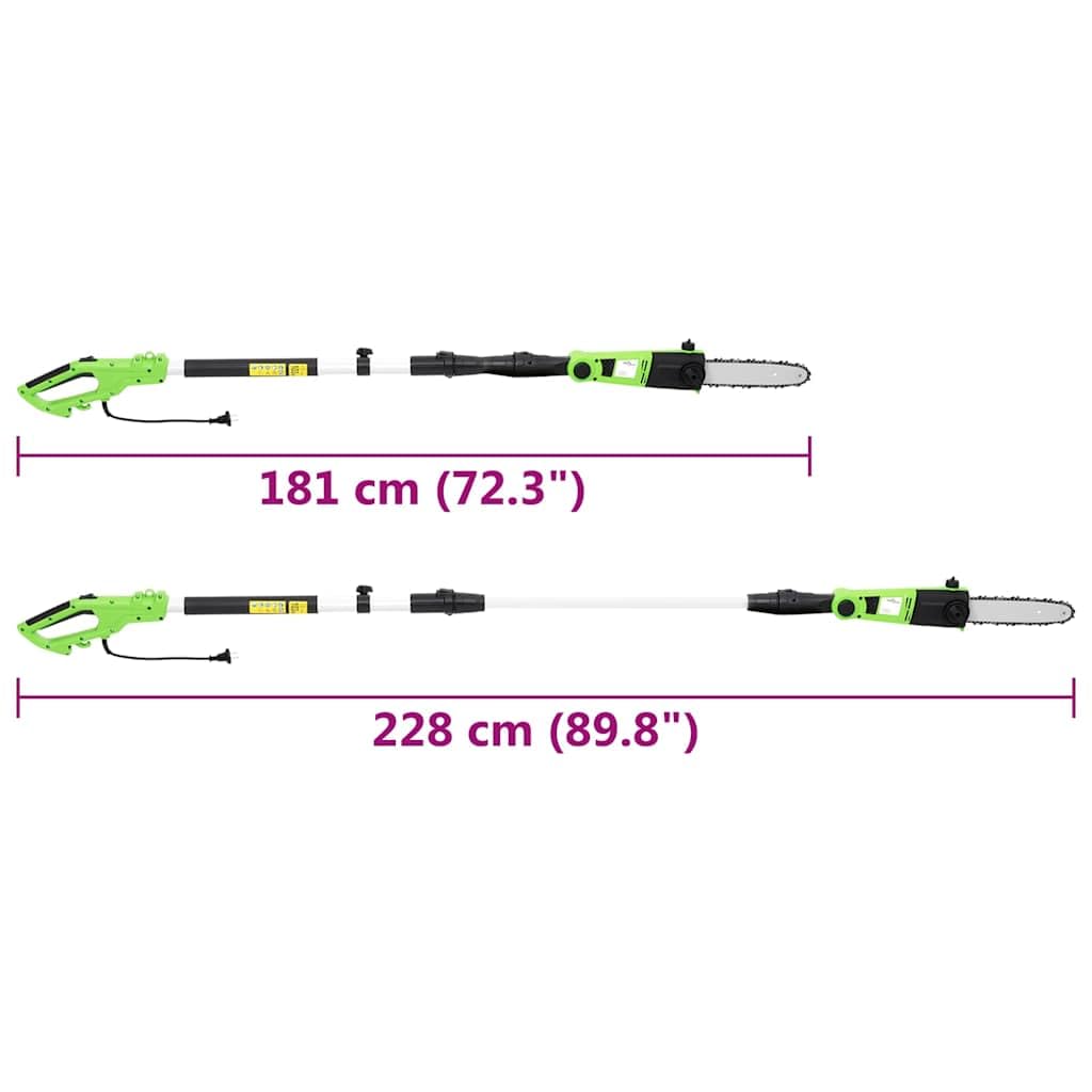 Genérico Cortasetos eléctrico telescópico de pértiga 25 cm 710 W,Casa y jardín,Jardín,Maquinaria de jardinería,Motosierras,149204