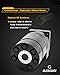 Gledewen 1-603718 Hydraulic Wheel Motor, Compatible with Exmark Turf Tracer Viking Hydro, Replace# 1603718, 025-515, 025515, TE0230FS250AAFA, Lawn Mower Drive Motor, Lawnmower Hydraulic Motor