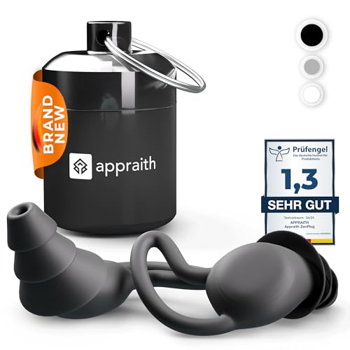 Bouchons d'oreilles ZenPlug protection auditive concert sommeil réduction bruit 32 dB