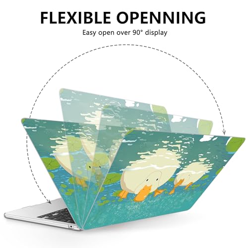 AKIT for MacBook Air 13 inch Case M5 M4 M3 M2 2026-2022, Cute Ducks by AKIT - Used condition - Image 5