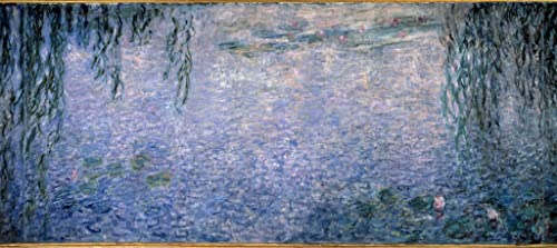 Tableau Nymphéas Monet pour créer une ambiance zen dans votre salon lumineux