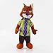 siqiwl Peluche 28cm Zootopia Plüsch Spielzeug Fuchs Nick Wilde Kaninchen Judy Hopps Cartoon Film Tier Puppen Spielzeug Weihnachten Geschenk Für Kind Kinder