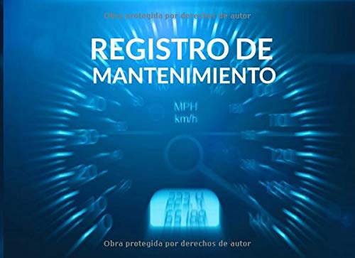 Registro de mantenimiento: Libro de mantenimiento del coche - 20,96 cm x 15,24 cm, 101 páginas - P Registro de mantenimiento: Libro de mantenimiento del coche - 20,96 cm x 15,24 cm, 101 páginas - P