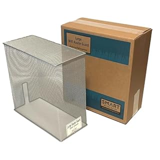 Large WiFi Router Guard Cover (Made in The US!) Faraday cage Shields EMF Your Router emits so You can Still use The Router While reducing EMF Exposure