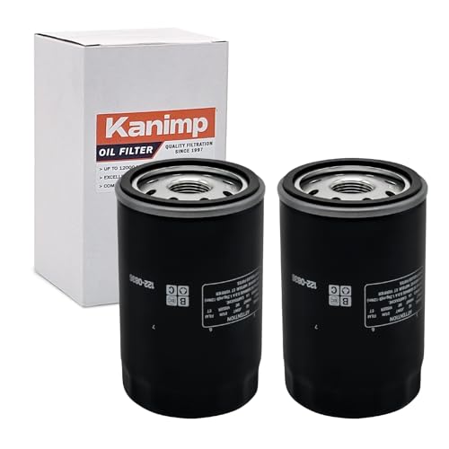 122-0836 Oil Filter Spin-on Replacement Fits Cummins Onan RV QG 5500/7000 Series HGJAA HGJAB HGJAC Replaces 01220836 B7238 PH2875 PH10027 (2 PCS)