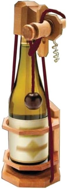 Don't Break the Bottle Corkscrew Puzzle Gift for Adults