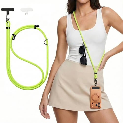 ENNUFO Universal Phone Lanyard Crossbody & Neck Strap with 2