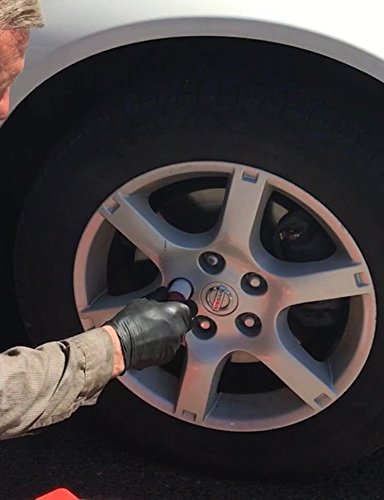 Lug Nut Socket Set, Professional-Grade, Manufactured Using Quality Chromoly Steel, 5-Piece Thin Wall Socket Set 1/2 Inch Impact Socket Set Durable Stripped Lug Nut Remover By Shankly #TOP3