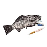 Wangduodu Estuche para Pescado - Estuche para lápices Estuche para lápices - Adorable Novedad y Bonito Estuche para lápices para niños y niñas, Idea