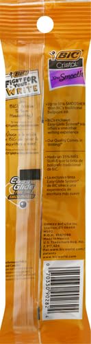 Image of Bic Cristal Stick Ball Pens, Medium Point, Blue, 2-Pack