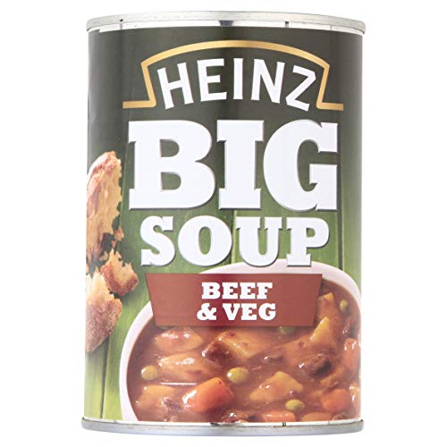 Heinz Sopas Grandes (Carne de res y Verduras 3 x 400g)