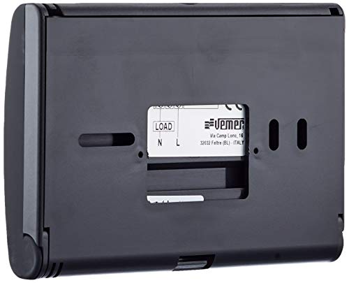 Vemer VN136800 Evo.X - Cronotermostato Digitale Da Parete, Termostato Caldaia A Batteria, Programmazione Settimanale, Nero Opaco - 3