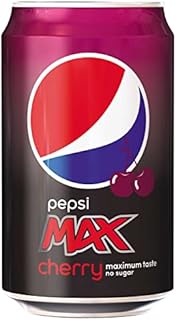 Pepsi Max Cans 24x330ml (Raspberry)