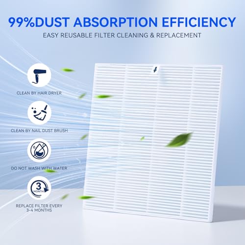 Image of Makartt Nail Dust Collector - Dust Collector Nail Tech Quite SYMPHONEE Dust Extractor Vacuum for Acrylic & Gel Nails Plug-in Ultra Thin Portable with Reusable Filter White