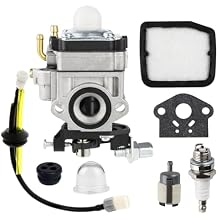 T242 Carburetor for Shindaiwa Trimmer T242 M242 T242X AH242 AHS242 C242 LE242 Weed Eater A021003310 WYK-353 Carburetor with T242 Air Filter Fuel Line Parts