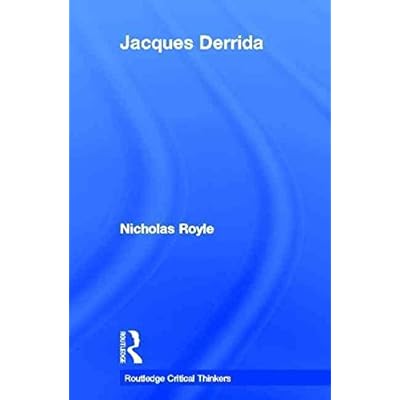 [(Jacques Derrida)] [By (author) Nicholas Royle] published on