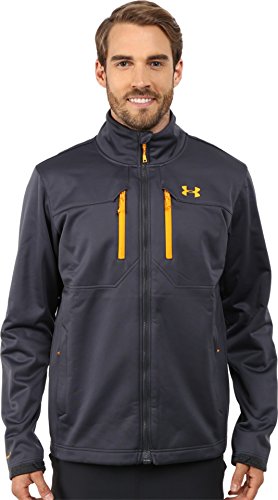 Under Armour Men's UA Coldgear Infrared Softershell Jacket Stealth Gray Outerwear LG
