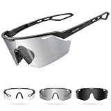 Lamicall Fahrradbrille Herren, Schnelle Brille Damen, Sonnenbrille Fahrrad