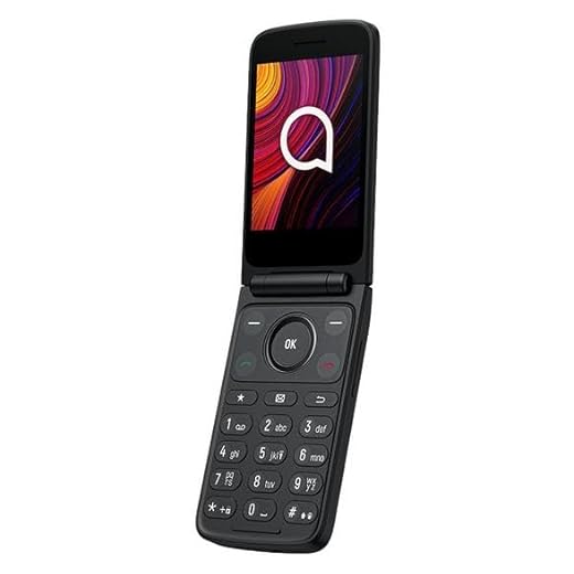 TCL Teléfono Móvil One Touch 4043D para Personas Mayores- 4G- Gris Oscuro