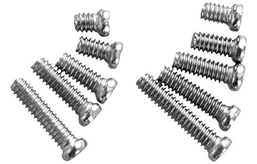 Tornillos de acero inoxidable en caja, 1,6 mm, 5,5 mm, 100 unidades Cover